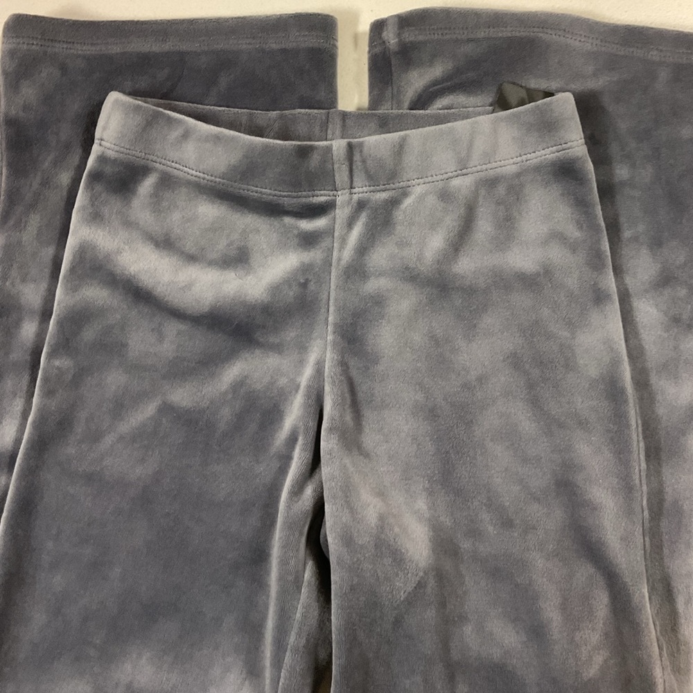 H&M Kids - Girls Gray Velour Flare Pants